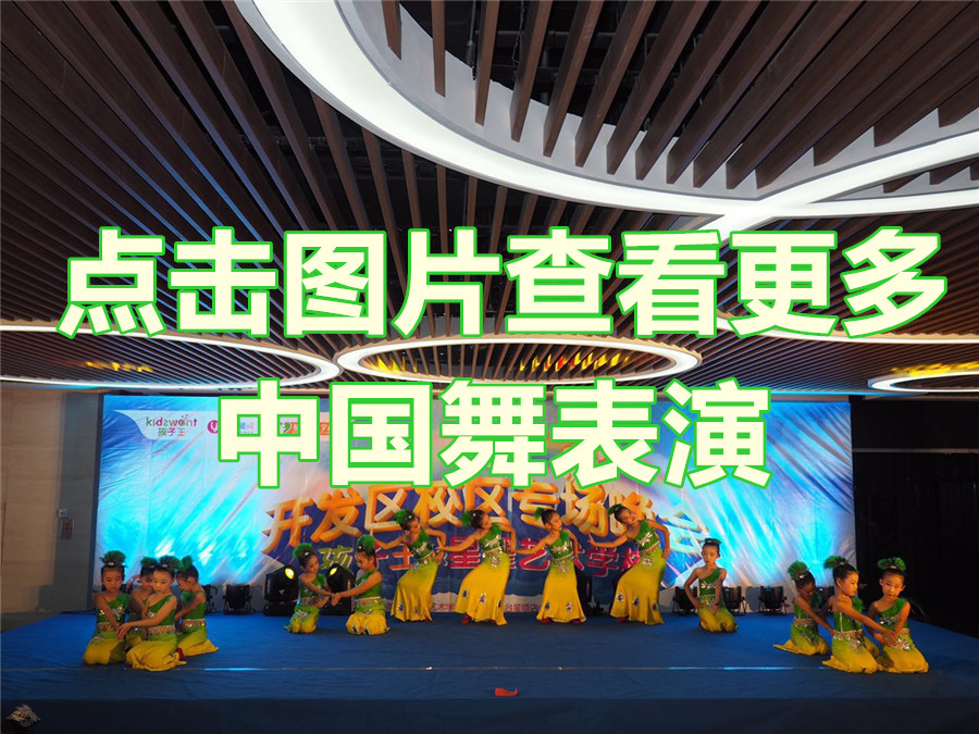 中国舞表演――烟台星颐广场专场